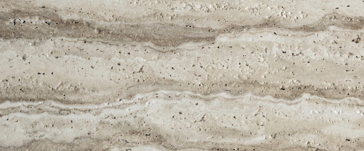 Closeup of a natural stone with holes